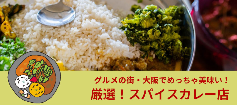 【厳選】大阪でめっちゃ美味いスパイスカレー9選！